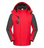 Chaqueta exterior tres en uno con impresión de logotipo personalizado, engrosada y forrada de polar, ropa de trabajo corporativa para hombres, chaqueta cortavientos al por mayor
