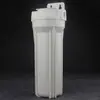 Pré-filtro de estágio único espessado à prova de explosão purificador de água elemento filtrante DIY filtro de tubo transparente duplo triplo atacado