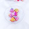 Elemento navideño DIY accesorios para funda de teléfono cuentas sueltas creativa gota acrílico árbol de Navidad muñeco de nieve pulsera cuentas