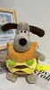 Perro de Peluche Muñeca Calmante Colgante para Coche Máquina de Garra Juguete Súper Genial Lindo Venta al por Mayor Almohadilla de Hombro de Seguridad