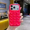Potente Ventosa de Silicone Magnética em Formato de Coração + Conjunto de Capa de Celular 2.0 Semelhante à Original Adequado para iPhone 18 Pro Max/17