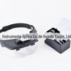 Capacete com Lente de Aumento Capacete de LED Lupa com Luz Múltiplos Lupa Fabricante Vendas Diretas Lupa de Cabeça