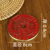 Moneda Espíritu de Montaña Vintage Colgante de Ocho Trigramas Qianlong Estilo Chino Moneda de Cobre Rojo Espíritu de Montaña Estilo Antiguo Colgante de Moneda de Paz Venta al por Mayor