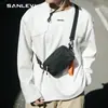 Bolsa de Pañuelos Estilo Japonés para Primavera y Verano para Mujer, Bolsa para Teléfono Móvil para Hombre, Compacta y Ligera Ropa de Trabajo Cruzada para Viaje Ins Marca de Moda Deportes al Aire Libre