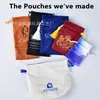 Bolsas de Terciopelo, Bolsas de Terciopelo Personalizadas para Joyería, Bolsitas con Cordón para Joyería y Collares, Bolsas Pequeñas de Tela al por Mayor