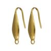 Acero Inoxidable 316 Gancho para la Oreja de Borde Ancho Semiterminado DIY Nuevo Elegante Joyería Europea y Americana para la Oreja Accesorios para Aretes DIY