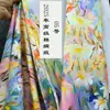 Pijamas Tela de Seda Algodón Seda de Algodón Artificial Vestido para Niños Tela para Ropa Verano Caída Estampado
