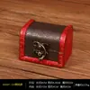 Caja Pequeña Retro con Candado Portátil Caja de Contraseña Caja de Almacenamiento de Gemas para Niños Cofre del Tesoro Joyería Caja de Joyería de Madera