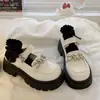 Zapatos Mary Jane de Cuero para Niñas con Calados y Punta Cerrada 2026 Primavera/Verano Nuevos y Modernos Versátiles Zapatos de Mariposa Princesa para Niños