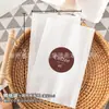 Bolsa de Embalaje para Pan de Hielo Papel de Algodón Blanco Película Interior Impermeable Refrigerada Red de Sellado Máquina de Horneado Bolsa de Papel para Tostadas Rebanadas