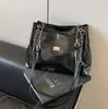 Bolso Grande de Mujer 2025 Nuevo de Moda Cadena Bolso Tote Versátil Cruzado Bolso Hobo Bolso de Viaje para Mujer