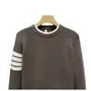 Suéter de Invierno para Hombre, Elegante y Versátil, Tejido Fresco para Hombre, Corte Ajustado, Suéter Base Atractivo para Adolescentes