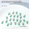 Acessórios Coloridos de Liga de Flor para Nail Art, Tulipas Tridimensionais Pintadas por Spray, Camélias, Borboletas, Pequenas Decorações Frescas para Nail Art