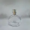 Frasco de Vidro Redondo Plano 30ml50ml Frasco Spray Frasco de Vidro para Perfume Frasco de Perfume Tampa de Acrílico