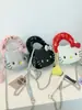 Bolso Bandolera Cruzado de Hombro de Gatita Roja de Dibujos Animados, Bolso Dulce y de Moda para Niña, Bolso de Mano con Cadena Lindo y Divertido
