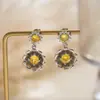 Brincos tipo estrela brincos de girassol brincos de flor fada feminina alta qualidade verão fresco estilo Mori