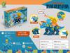 Juguete de Ensamblaje de Huevo de Dinosaurio DIY para Niños y Niñas, Set Divertido Desmontable de Girar Tornillos, Catapulta Educativa