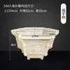 Encofrado para construcción Bricolaje Jardinería Florero modelo Base para lechada Molde hexagonal de cemento para maceta Productos de plástico