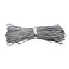 No. 72 Hilo de Jade Pulsera Cuerda Trenzada Collar Cuerda para Tejer Accesorios 0.8mm Cable Encriptado Cuerda para Colgante Hecho a Mano DIY Materiales