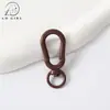 Fecho de mola de cabaça colorida transfronteiriço, fivela universal com acabamento pintado, acessórios de chaveiro DIY, fecho de decoração para pingente de bolsa