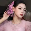 Diadema del Mismo Estilo de Liu Yifei, Pasador de Gypsophila, Gran Ceremonia de la República de China, Elegantes y de Alta Gama Accesorios para el Cabello y Tocados para Mujeres