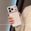 Adecuado para funda de iPhone 17 Pro Max iPhone 16 de Apple, estilo simple de alta gama, personalizado para mujeres, anticaída, diseño de conejo de lunares