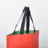 Bolsa Tejida de Doble Recubrimiento de Tela Lixin para Comercio Exterior, Bolsa de Compras No Tejida Ecológica Reciclable, Bolsa de Tote Ecológica