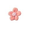 Estilo coreano para niños, hilo de algodón para bebé, flor tejida a crochet, accesorios de flores pequeñas, bricolaje, tocado para niñas, accesorios para el cabello, material para diadema al por mayor