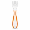 Tenedor y Cuchara de Entrenamiento para Niños Alimento Complementario para Bebés Mango Curvo Set de Cuchara y Tenedor para Comer Solo Vajilla para Bebés y Niños Pequeños En Stock Venta al Por Mayor