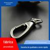 Cobre branco vintage DIY chaveiro pano fivela EDC negócios chaveiro acessórios personalidade criativa chaveiro na moda