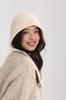 Gorro de Punto 100% Lana Australiana de Alta Calidad Otoño e Invierno Gorro Baotou para Mujer Todo Fósforo Lana Caliente a Prueba de Frío Gorro Protector para Orejas