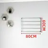 Estante de Almacenamiento para Papel de Empaque y Cintas de Floristería, Colgador de Pared para Bufandas, Toallas, Pañuelos de Seda, Estante de Exhibición de Telas y Cintas