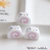 Imitação de comida jogar bonito dos desenhos animados Jade cão rolo de bolo resina jóias acessórios diy creme cola patch fabricantes atacado