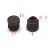 Tapón interior de PE para tubo, tapón antideslizante para muebles, mesa y silla, cubierta antipolvo sellante, tapón anti-cuerpos extraños, tapa para tubo, tapón de PE de dos hojas para tubo
