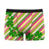 Roupa Íntima Masculina Série São Patrício Europeia e Americana Transfronteiriça Boxer Brief Casual Masculino com Estampa Digital 3D
