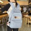 Mochila Escolar Transfronteriza Junior Senior Secundaria Mochila para Niña Gran Capacidad Estilo Universitario Alta Calidad Mochila Linda Versátil