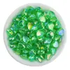 Acrílico Transparente 9mm Cor AB Coração de Pêssego Contas em Atacado Coração em Forma de Coração Material Artesanal Pulseira Acessórios de Joias DIY