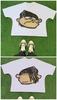 Camiseta de Hombre Blutosatire-Billdog Algodón Puro Oversize Estampado Personalizado Manga Corta Cuello Redondo Largo