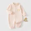 Roupas para Recém-Nascido, Pijamas de Primavera e Outono, Macacões para Bebê Masculino e Feminino, Roupas para Bebês e Crianças Pequenas, Roupas de Outono, Roupas para Passeio
