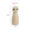 Color de Tronco Blanco Embrión Pequeño Hombre de Madera Hombre de Madera Pintado para Niños Bricolaje Hecho a Mano Graffiti Juguete de Madera Ojos Impresos Figura de Madera