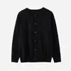 Ropa para Hombre APO Transfronteriza Suéter pesado para hombre de 550 g, estilo old money, holgado y casual, chaqueta cárdigan tejida de manga larga