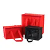 Bolsa para lonchera bolsa bento bolsa térmica caja térmica bolsa térmica tamaño grande engrosada de mano portátil plegable cadena de frío de invierno