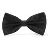 Pajarita Formal para Hombre Negra Borgoña Boda Boda Novio Padrino Boda Pajarita Doble
