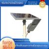 Luzes de Rua Solares de 6-8m, Luminárias de Jardim Rurais com Braço de Concha, Luzes de Estrada para Paisagismo Externo