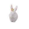 Cinturón colgante de resina con forma de conejo con dibujos animados súper lindos, accesorio DIY para mochila, llavero, colgante para teléfono móvil, material