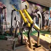 Los fabricantes producen equipos de fitness sin mantenimiento equipo de ejercicio para gimnasio equipo de fuerza para jalar la espalda entrenador de jalón al pecho sentado