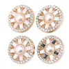 Accesorios de ropa estilo pequeño fragante abrigo doble hechizo botón de aceite y diamante pie de perla botón al por mayor botón botón de traje