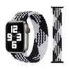 Pulseira de Relógio Trançada de Nylon de Loop Único Adequada para Apple Watch 9 10 11 iWatch Ultra Pulseira Elástica Sem Fivela