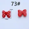 Variedad de Parches de Dibujos Animados de Goma Suave para Vasos de Agua DIY, Pegatinas Decorativas Hechas a Mano, Fundas para Teléfonos Móviles, Pasadores, Accesorios para el Cabello, Decoraciones para la Cabeza