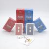 Nuevo Material Plástico Ca Huevo Naipes Pvc Impermeable Naipes 32 Seda Escarchada Naipes 97*60mm